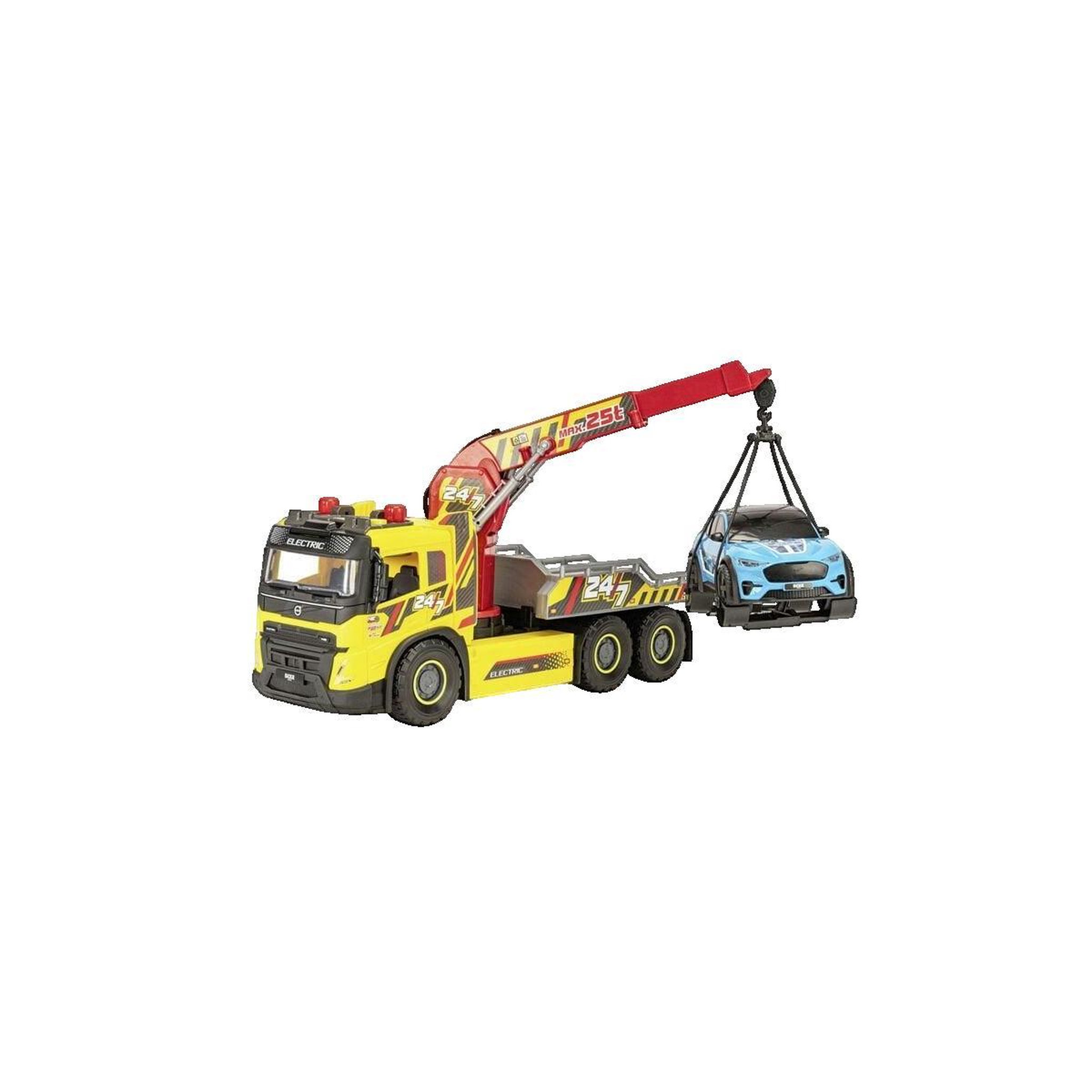 Voir la diapositive 2 : Dickie Toys Camion de dépannage Simba Dickie Giant Tow Truck à l'échelle 1:16