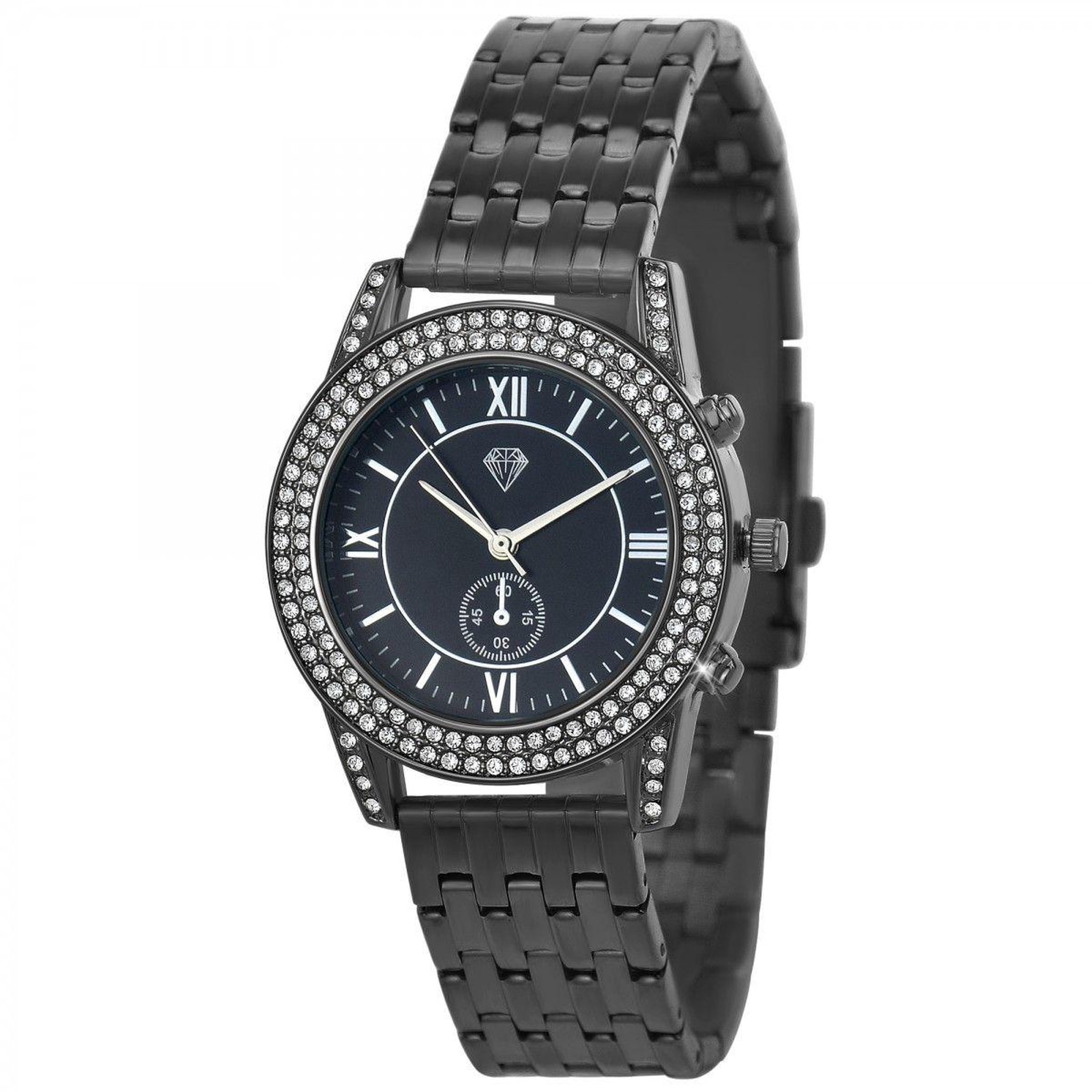 SC CRYSTAL Montre Elyssa élégante ornée de Cristaux scintillants par SC Crystal