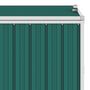 Voir la diapositive 3 : VIDAXL Abri de poubelle triple Vert 213x81x121 cm Acier