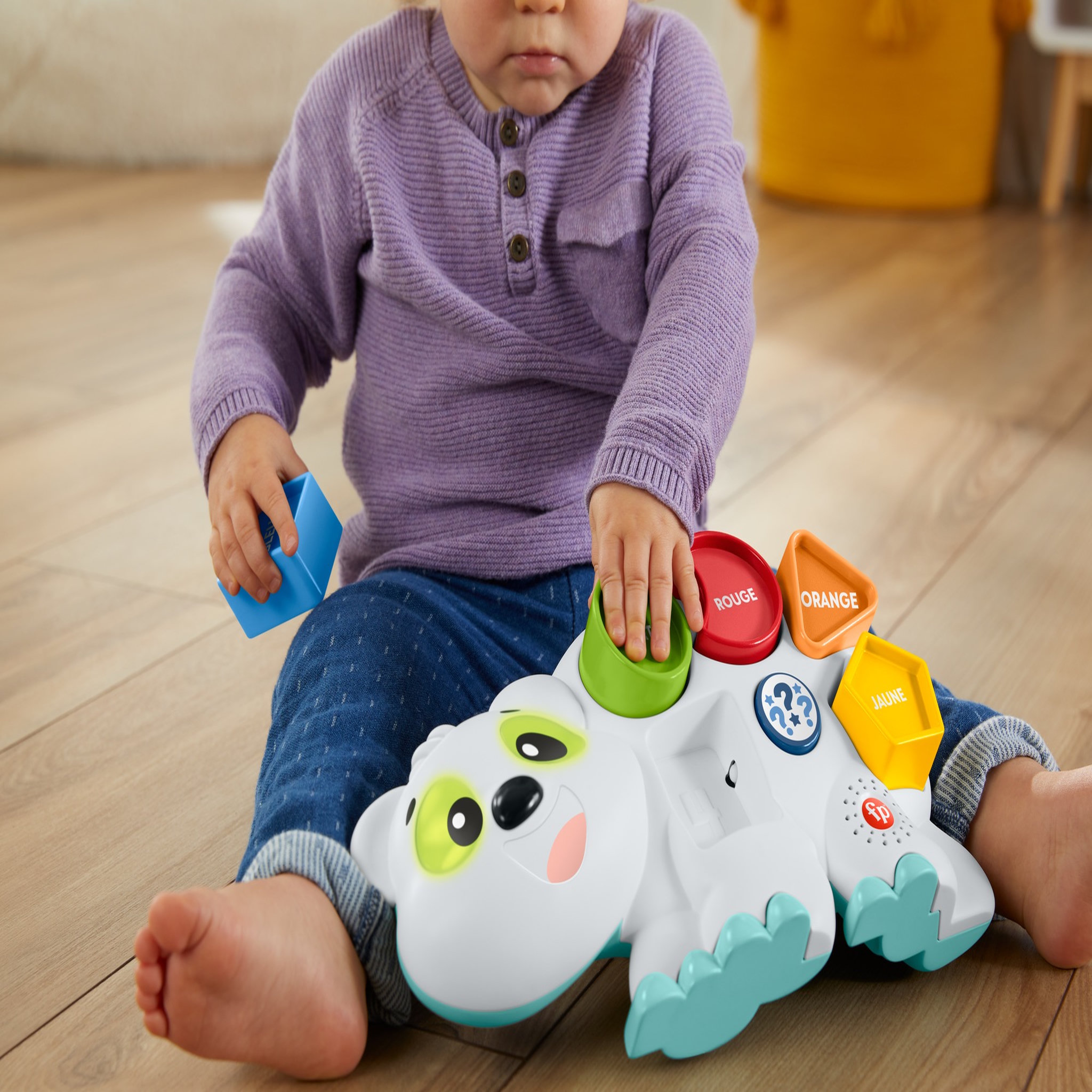 Voir la diapositive 5 : Fisher price Omer l'ours polaire