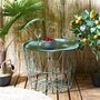 Voir la diapositive 5 : Paris Prix Table d'Appoint Design  Filaire  52cm Vert