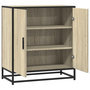 Voir la diapositive 5 : VIDAXL Buffet chene sonoma 68x35x76 cm bois d'ingenierie et metal