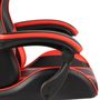 Voir la diapositive 5 : VIDAXL Fauteuil de jeux video Noir et rouge Similicuir
