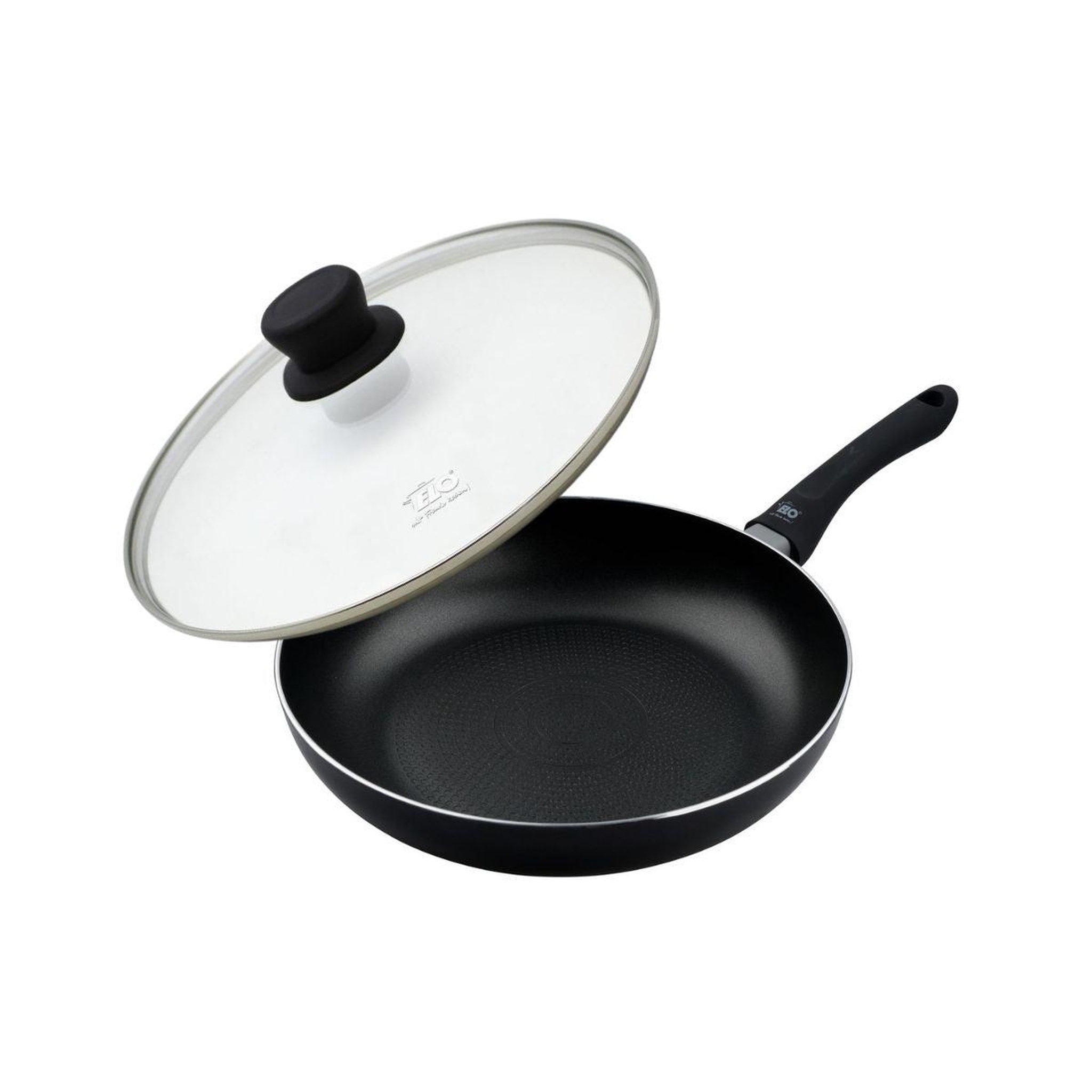 ELO Poêle à frire 28 cm avec couvercle en verre elo smart life