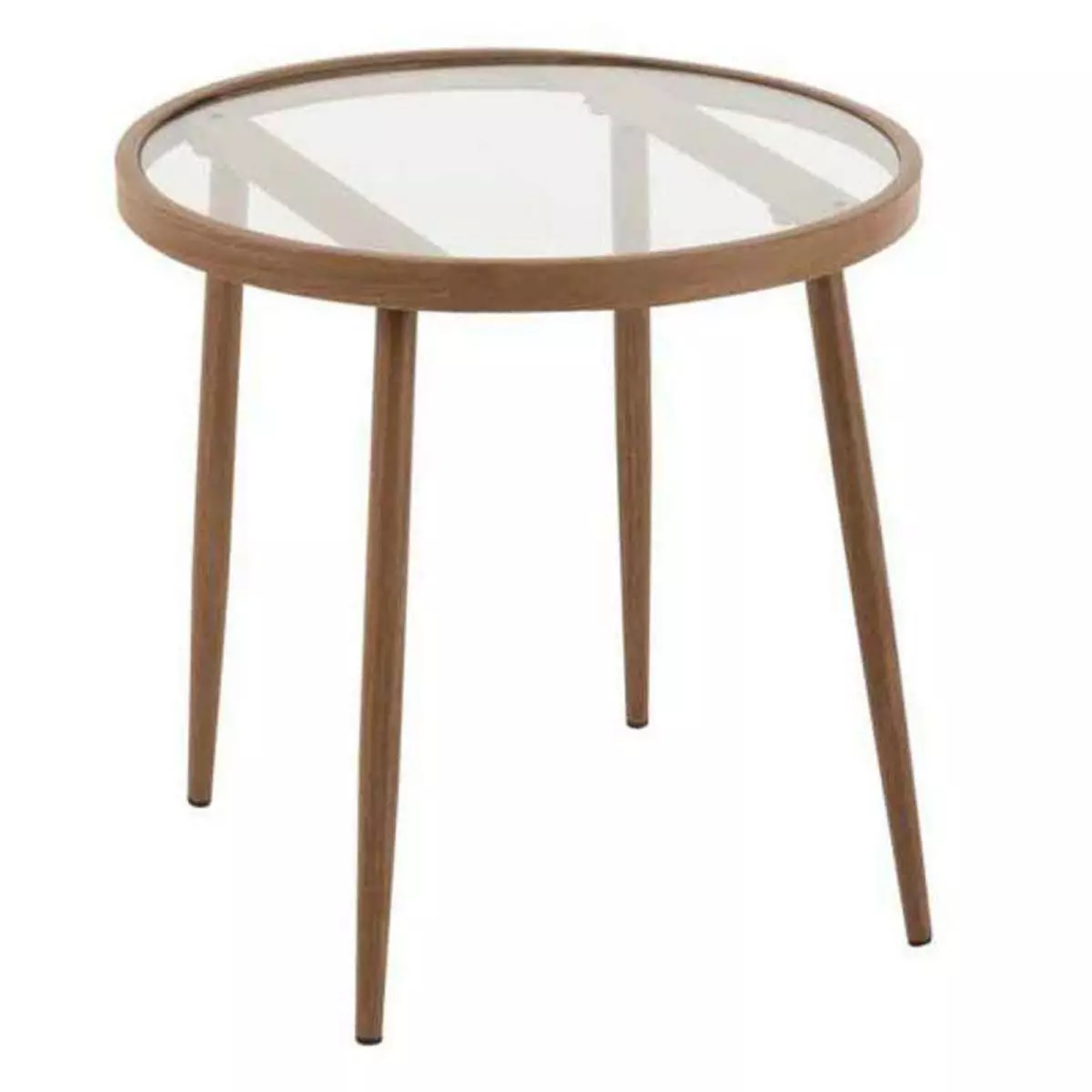 Paris Prix Table Gigogne Design  Fuolas  50cm Marron