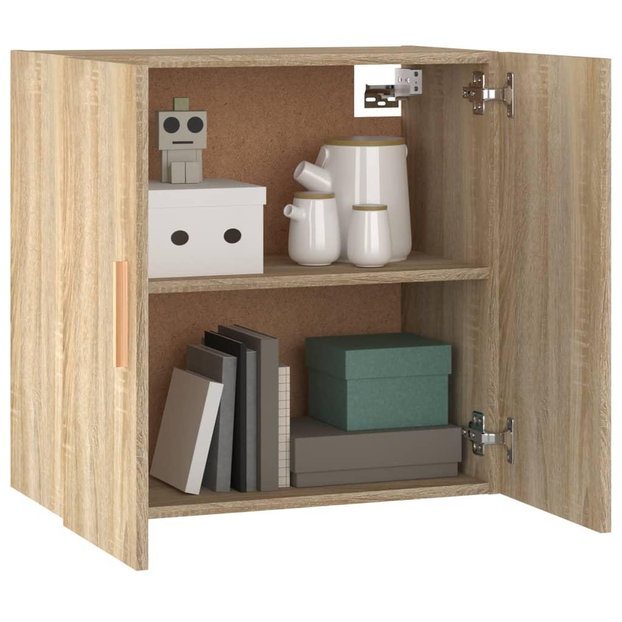 Voir la diapositive 4 : VIDAXL Armoire murale Chene sonoma 60x30x60 cm Bois d'ingenierie