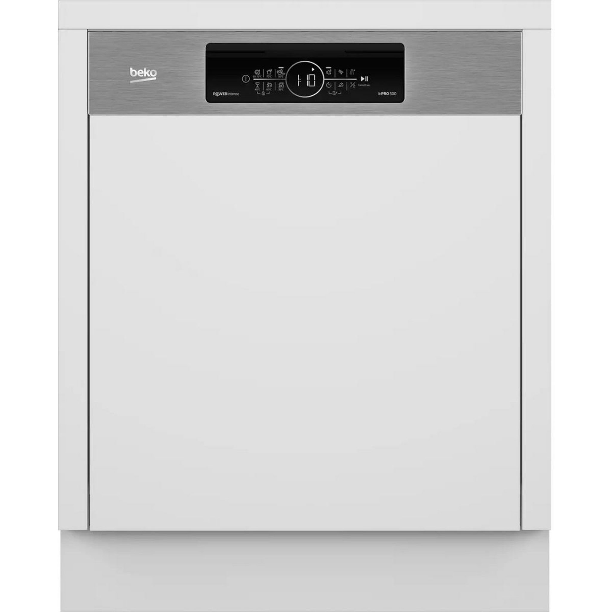 Beko Lave vaisselle 60cm 15 couverts 41db intégrable avec bandeau - BDSN36540XP