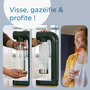 Voir la diapositive 4 : Brita Machine à soda sodaone + carafe + 3 bouteilles