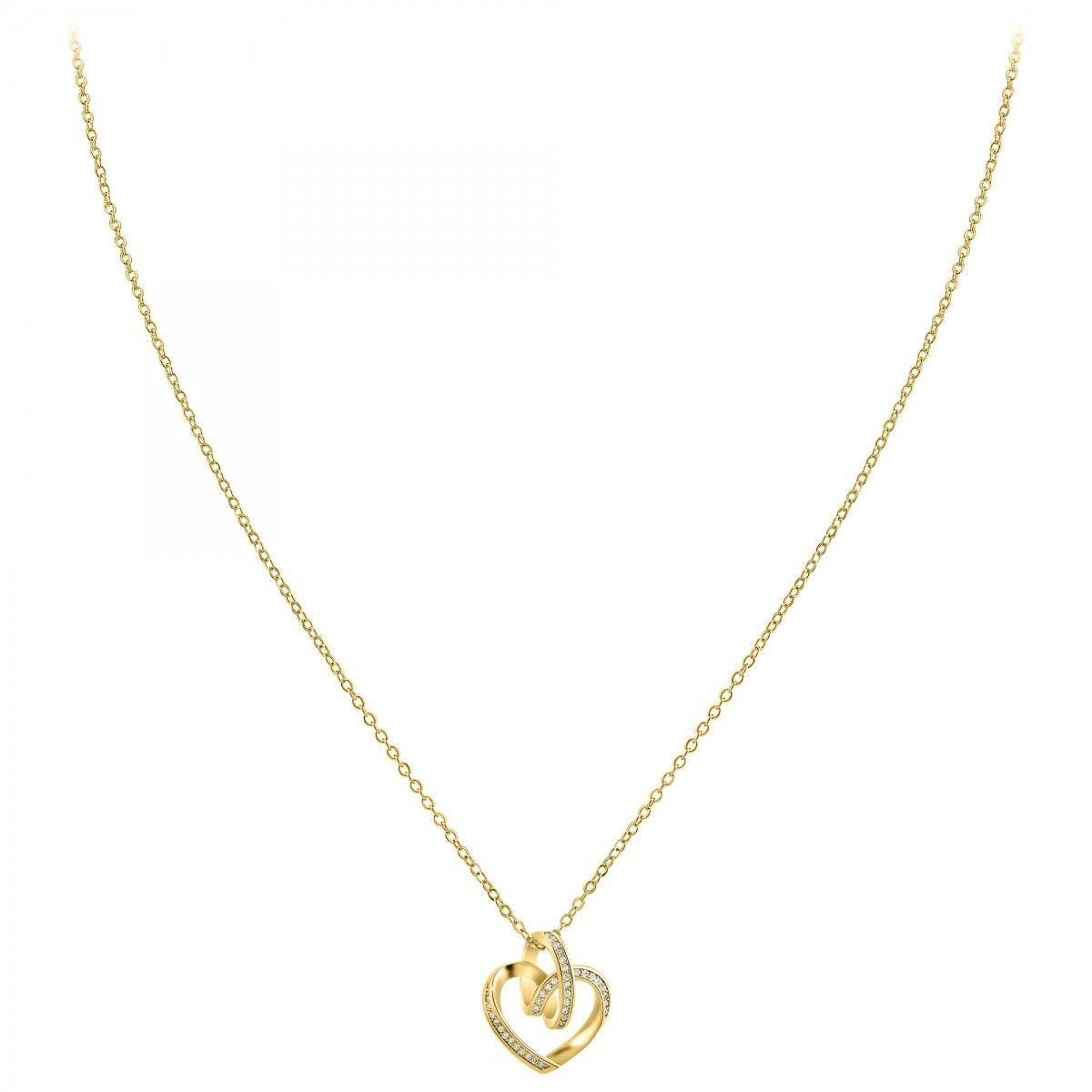 SC BOHEME Collier coeur SC Bohème orné de Zirconium