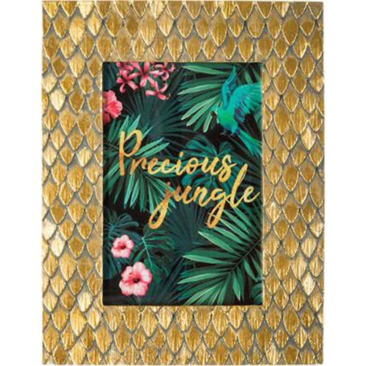 ATMOSPHERA Cadre Photo  Precious Jungle  20x16cm Or