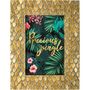 Voir la diapositive 2 : ATMOSPHERA Cadre Photo  Precious Jungle  20x16cm Or
