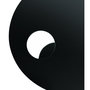 Voir la diapositive 5 : Paris Prix Table d'Appoint Ovale en Métal  Melisa  45cm Noir