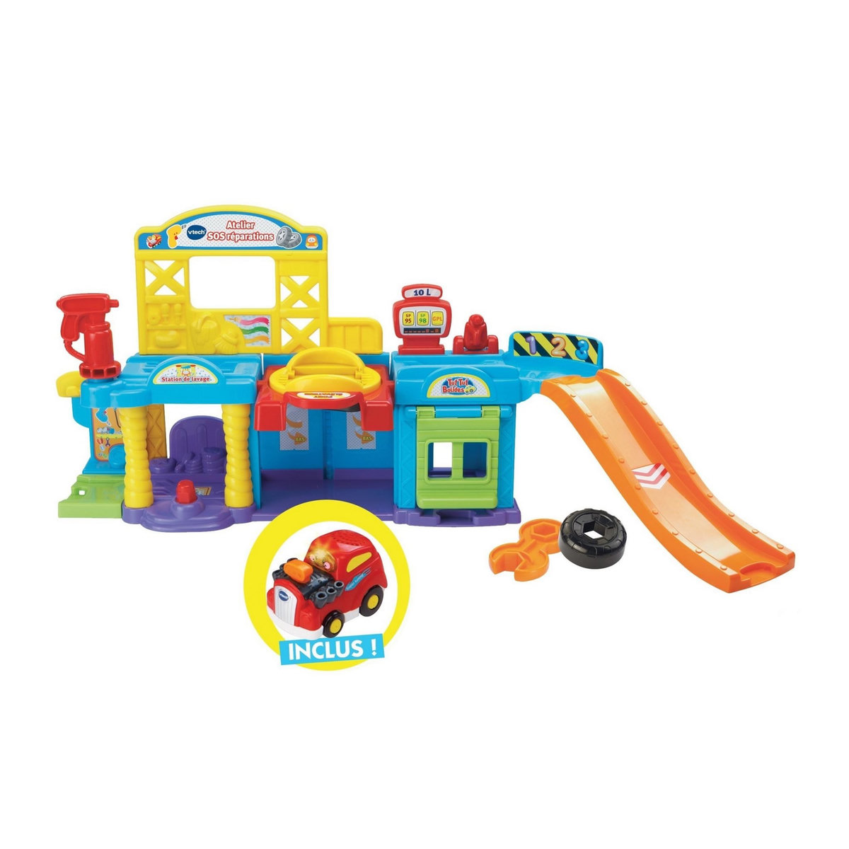 VTECH Atelier SOS Réparations + Marvin super tuning - Tut Tut Bolides 