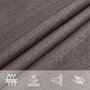 Voir la diapositive 5 : VIDAXL Voile d'ombrage 160 g/m^2 Anthracite 6x6x6 m PEHD