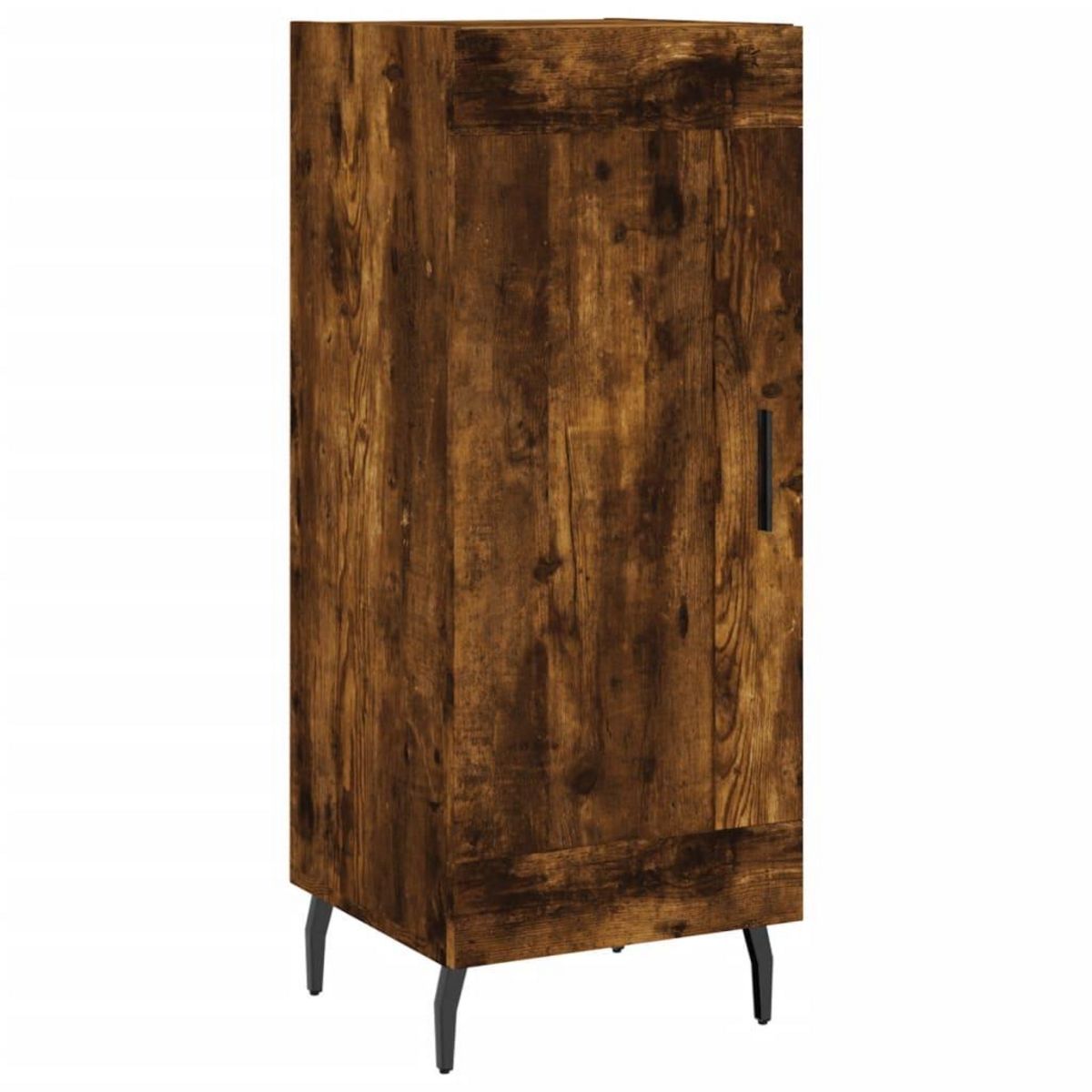 VIDAXL Buffet Chene fume 34,5x34x90 cm Bois d'ingenierie