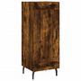 Voir la diapositive 2 : VIDAXL Buffet Chene fume 34,5x34x90 cm Bois d'ingenierie