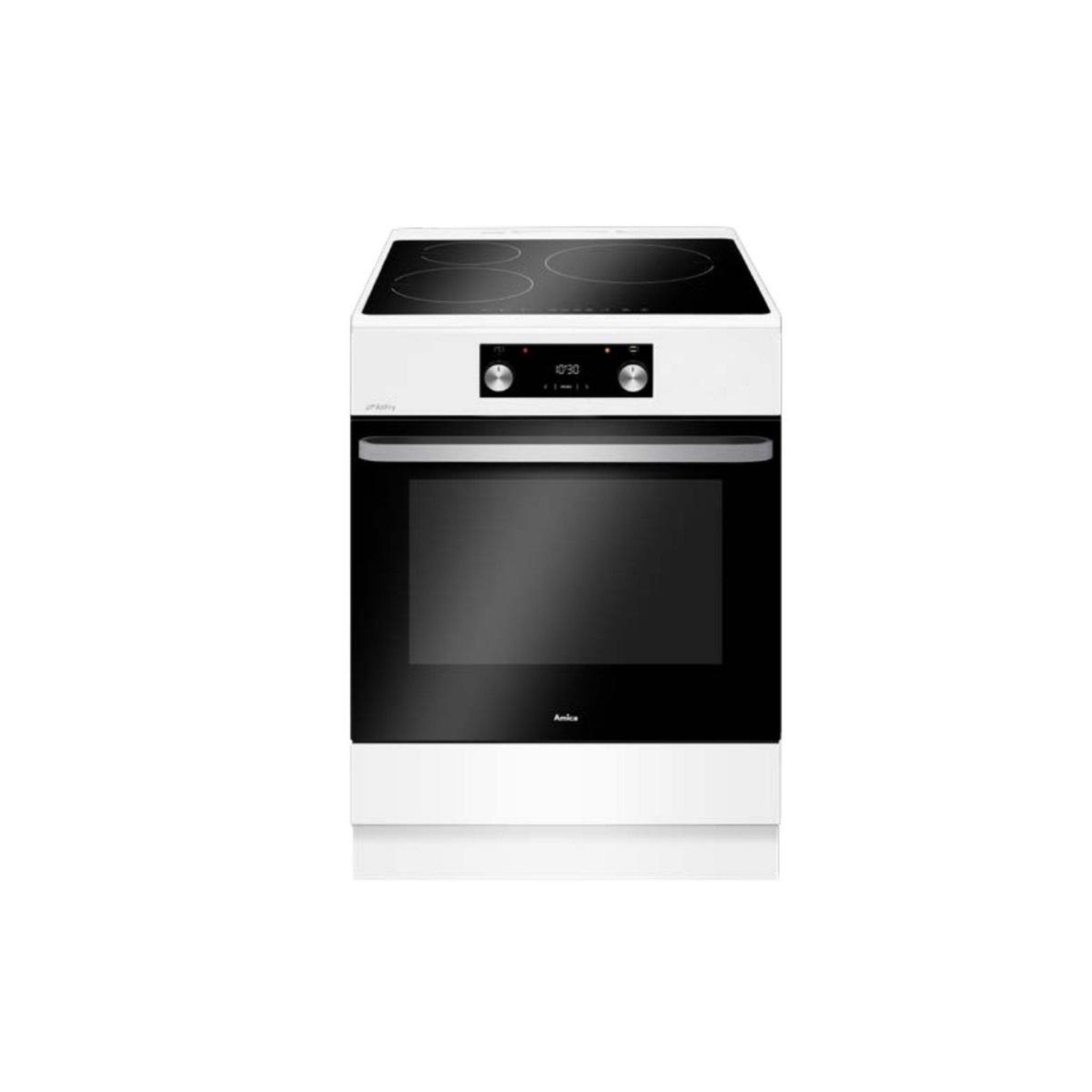 Amica Cuisinière induction 77l 3 feux blanc - ACI7005RB