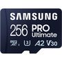 Voir la diapositive 2 : Samsung Carte Micro SD 256 Go Pro Ultimate avec adaptateur