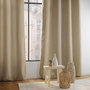Voir la diapositive 4 : Paris Prix Rideau à Œillets Bouclette  Wooly  140x240cm Beige