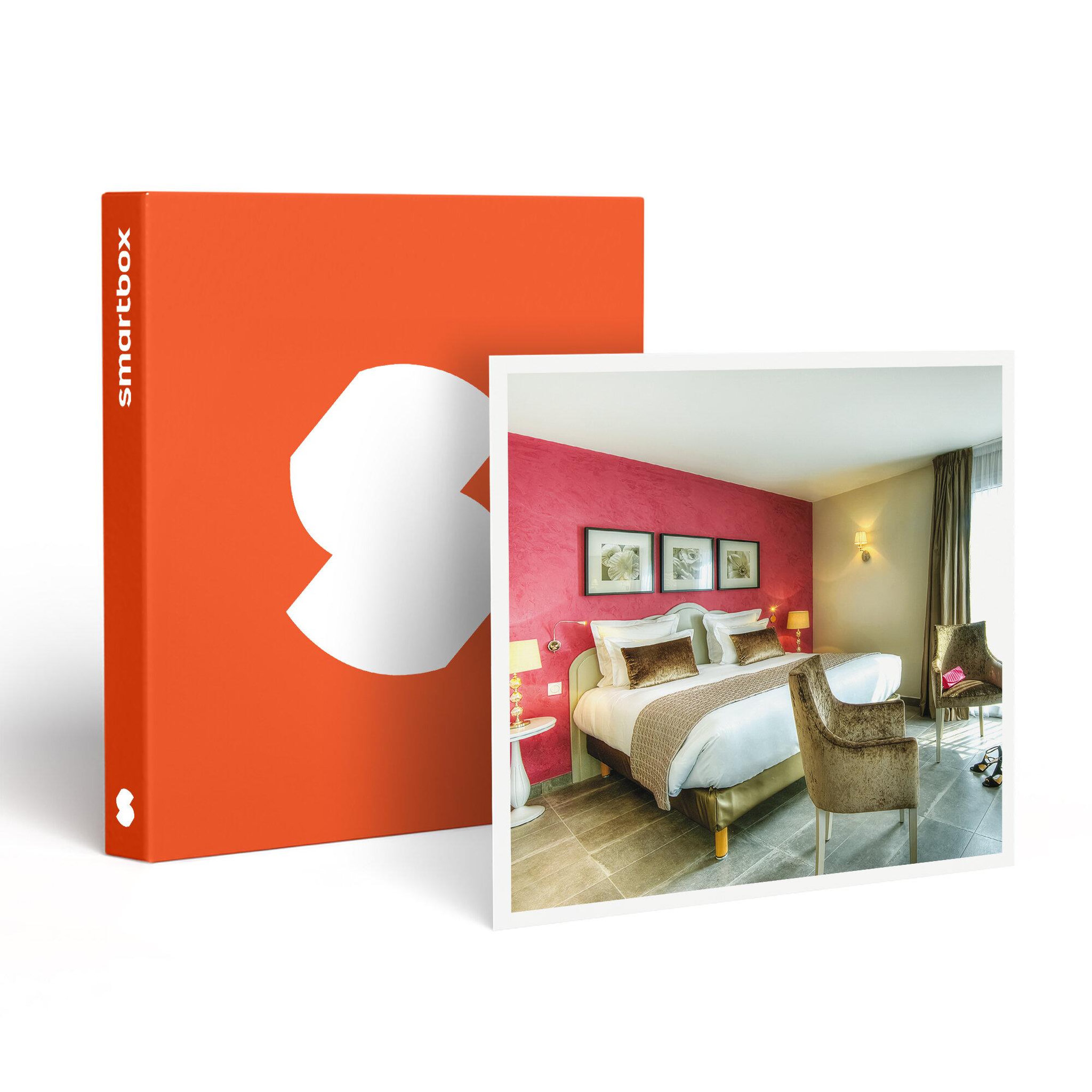 Smartbox 2 jours en suite en hôtel 4* avec champagne, modelage et accès à l'espace bien-être à cannes - coffret cadeau séjour