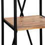 Voir la diapositive 3 : ATMOSPHERA Étagère 5 Niveaux Design  Edena  180cm Naturel