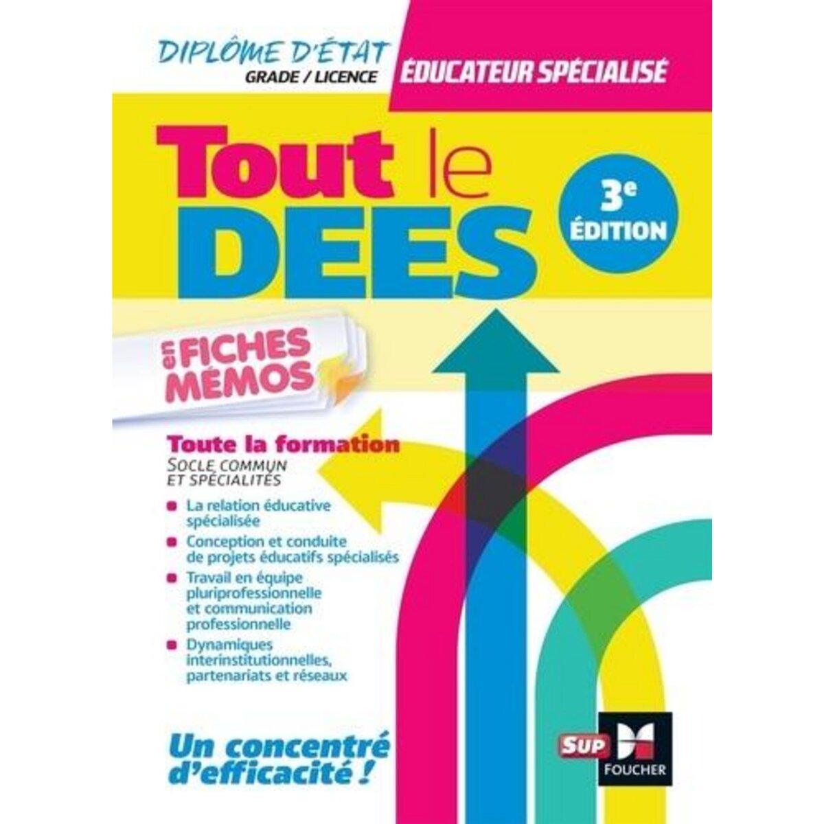 TOUT LE DEES EN FICHES MEMOS. DIPLOME D'ETAT EDUCATEUR SPECIALISE , 3E EDITION, Benchimol Prisilla