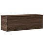 Voir la diapositive 2 : VIDAXL Boîte de rangement chene marron 102x35x35 cm bois d'ingenierie