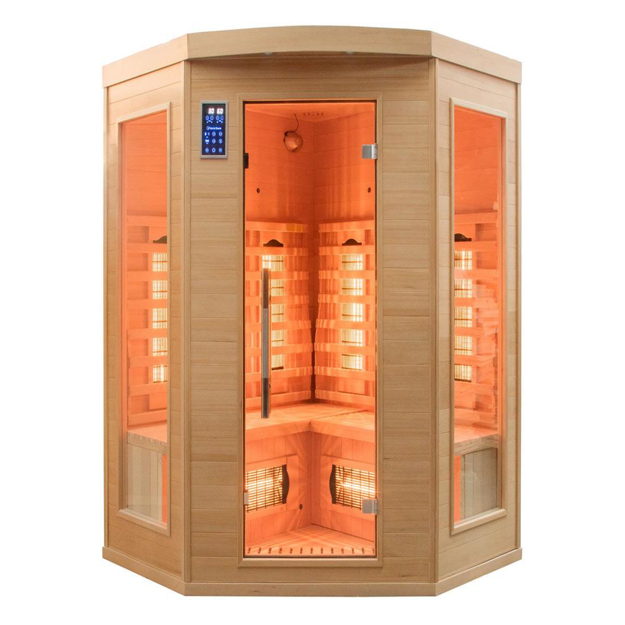 Voir la diapositive 6 : France Sauna Sauna infrarouge 3/4 places Apollon - France Sauna