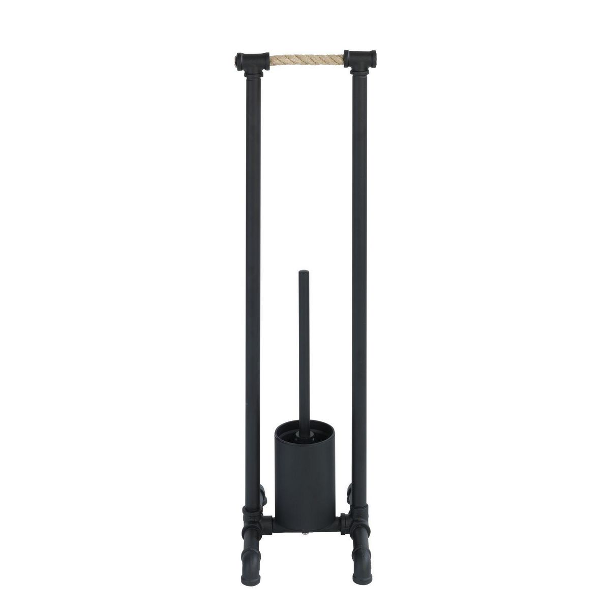Wenko Valet WC indus Osuna - H. 77 cm - Noir