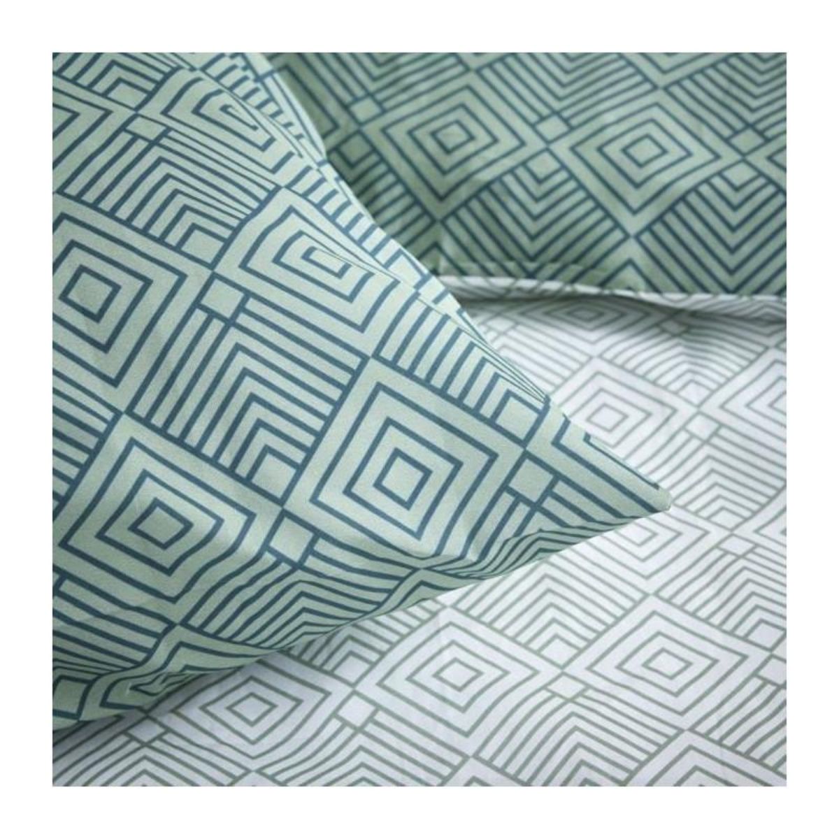 Today Parure de lit 2 personnes - TODAY - Sunshine 16.25 - 220 x 240 cm - 100% Coton imprimé