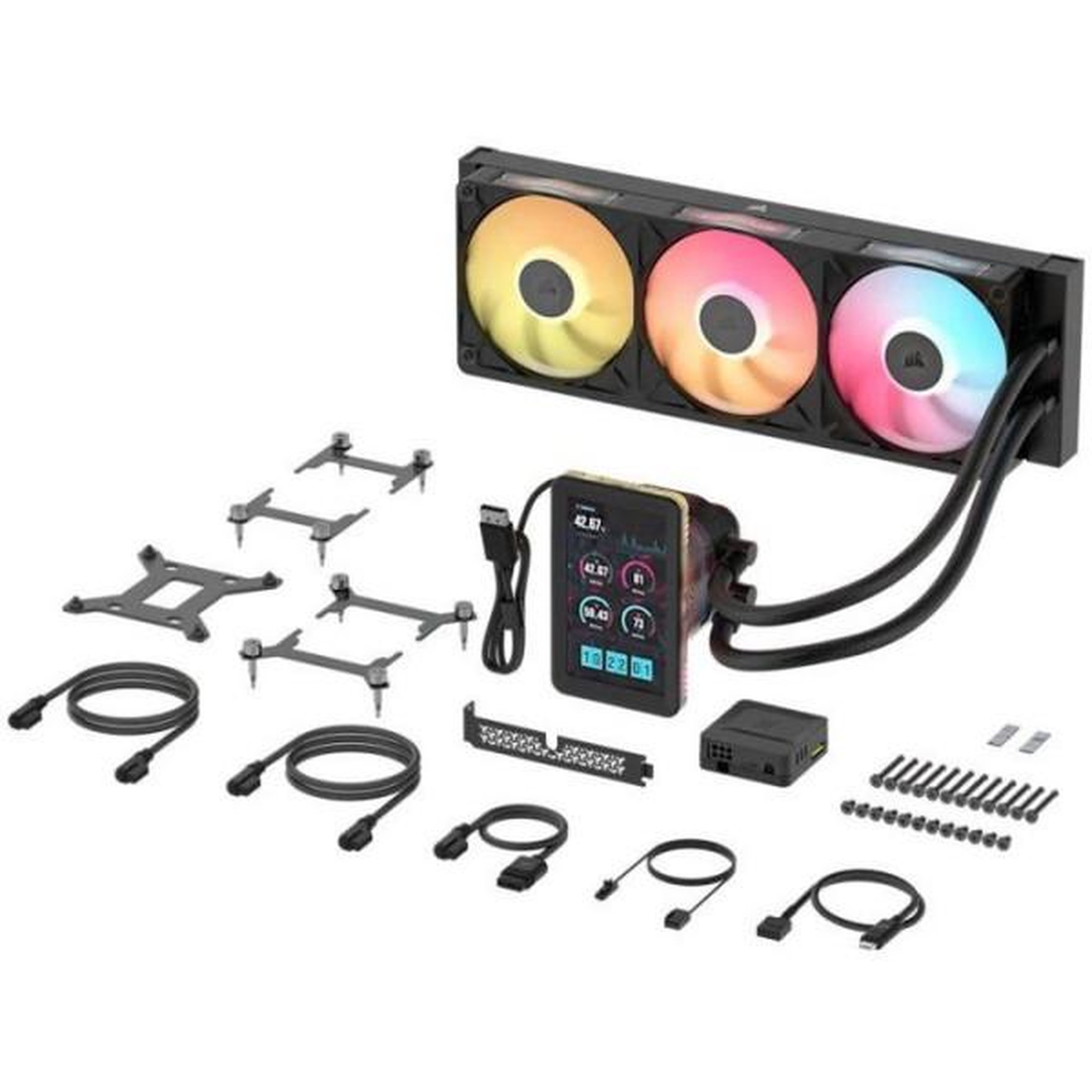 Corsair CORSAIR - iCUE LINK TITAN II 360 RX LCD - Watercooling CPU ...