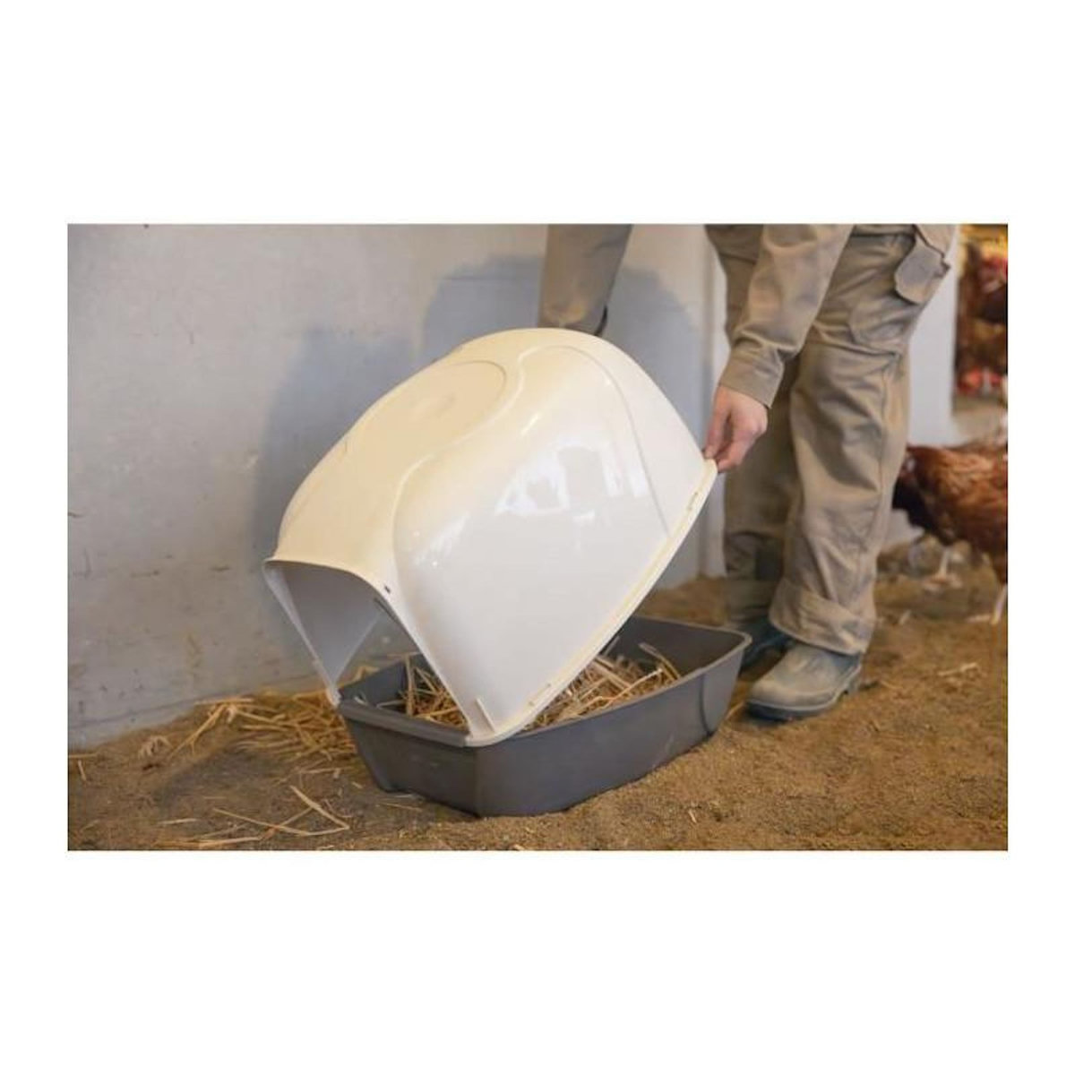 KERBL Pondoir pour poules - KERBL - 52 x 39 x 39 cm