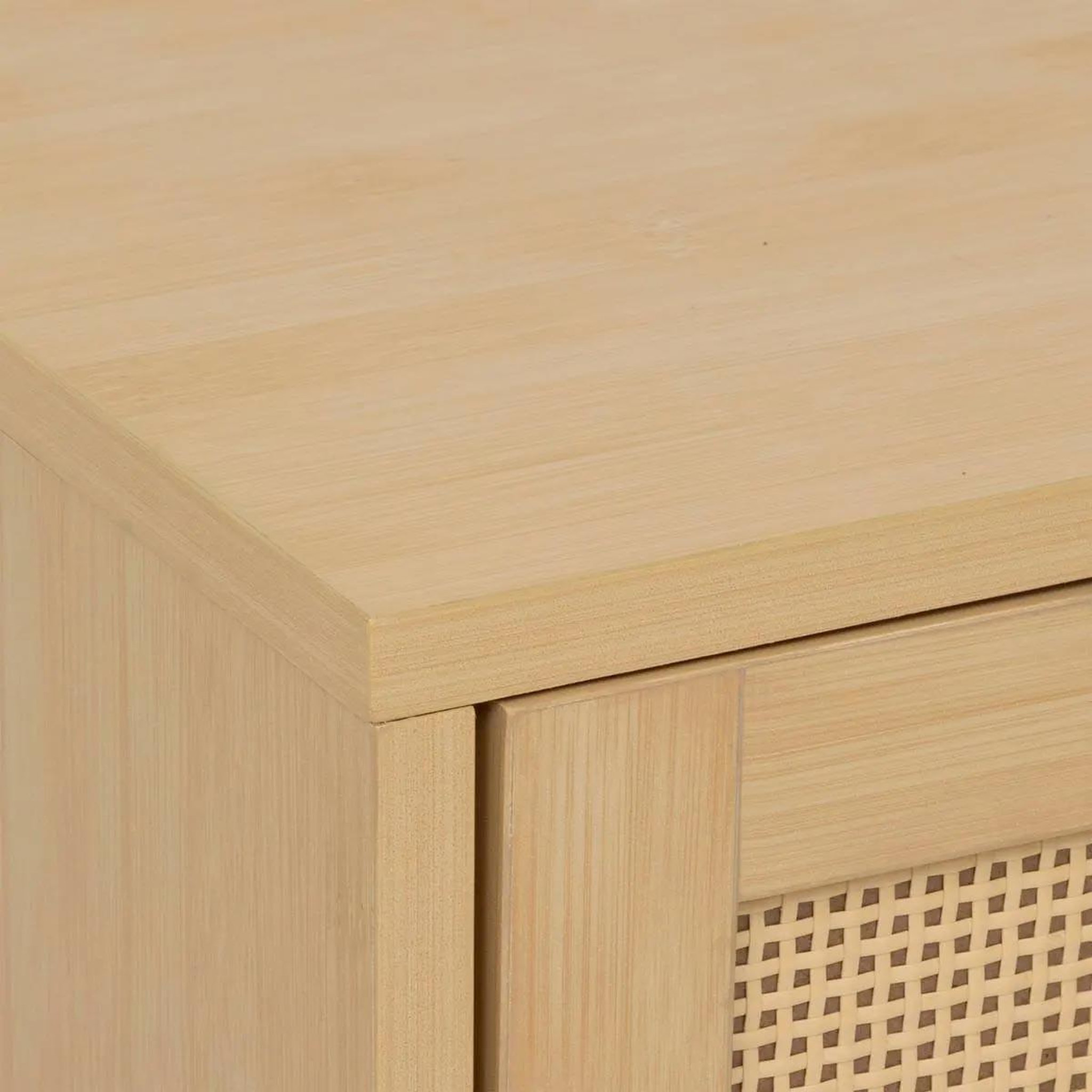 Voir la diapositive 5 : FIVE Meuble sous lavabo  cane  80cm naturel