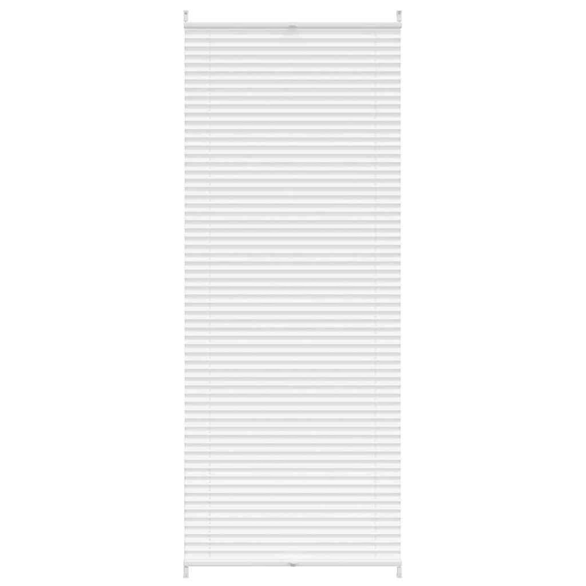 Voir la diapositive 2 : VIDAXL Store plisse 80x200 cm blanc