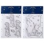 6 Tampons transparents Le Petit Prince Paysages