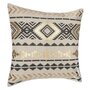 Voir la diapositive 1 : ATMOSPHERA Housse de Coussin  Etnik Gold  40x40cm Gris