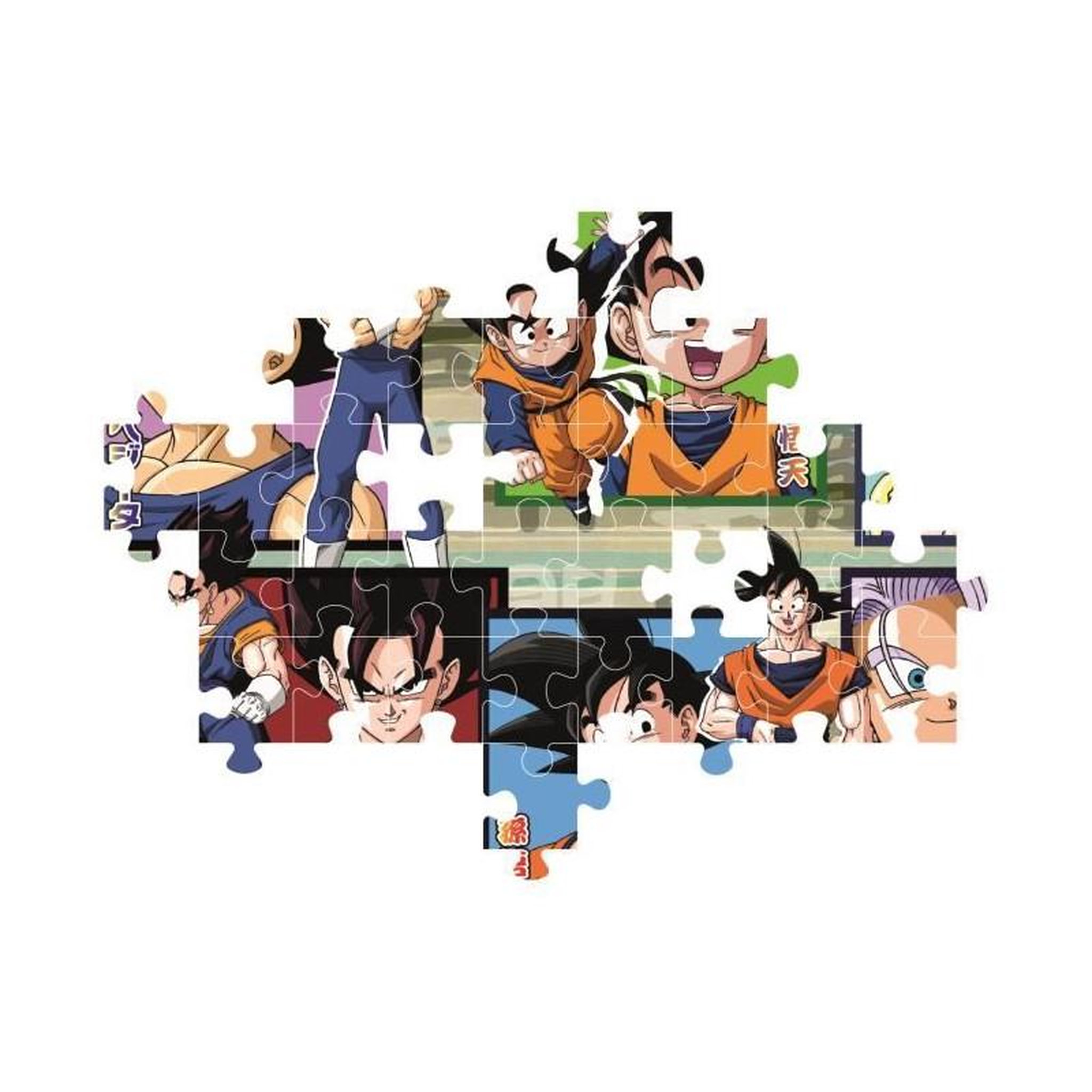 Voir la diapositive 3 : CLEMENTONI Puzzle 104 pièces Dragon Ball Z – Clementoni