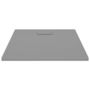 Voir la diapositive 3 : VIDAXL Receveur de douche SMC Gris 100x80 cm