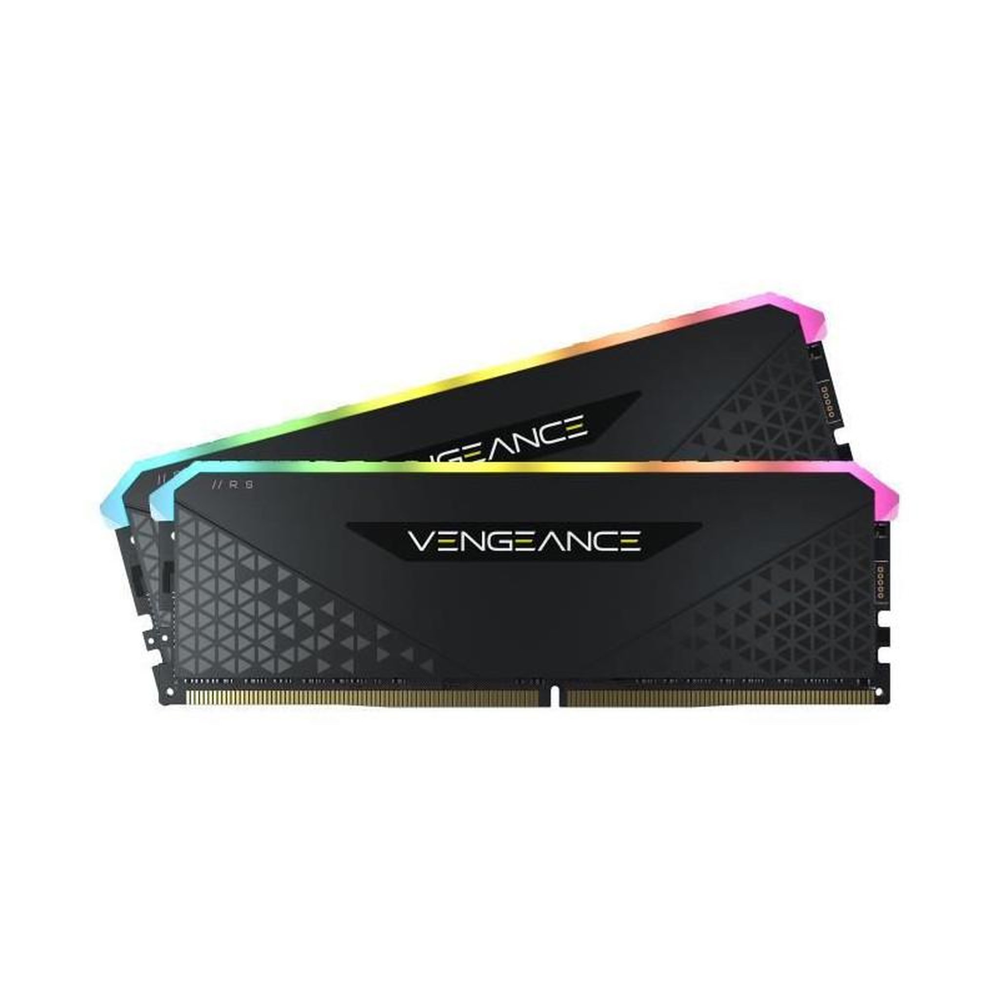 Voir la diapositive 1 : Corsair CORSAIR Memoire Vengeance RGB RS 3600MHz 32GB 2x16GB DIMM DDR4 for AMD Ryzen + Intel XMP CMG32GX4M2D3600C18