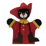 BASS & BASS Marionnette Chat Botte 32 cm