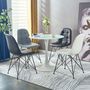 Voir la diapositive 6 : IDIMEX Lot de 4 chaises IMRAN, en synthétique