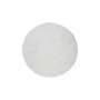 Voir la diapositive 2 : Paris Prix Tapis Rond Design  Grace  200cm Blanc
