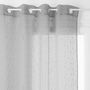 Voir la diapositive 2 : Paris Prix Rideau Voilage  Anissa  140x260cm Gris
