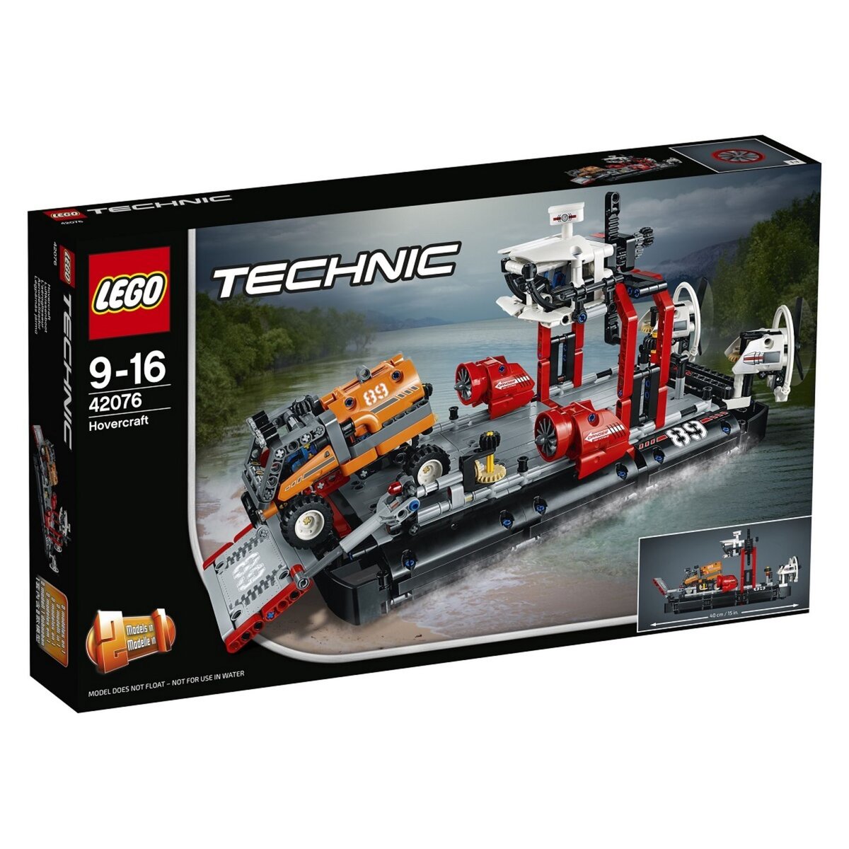 LEGO 42076 Technic L'aéroglisseur 