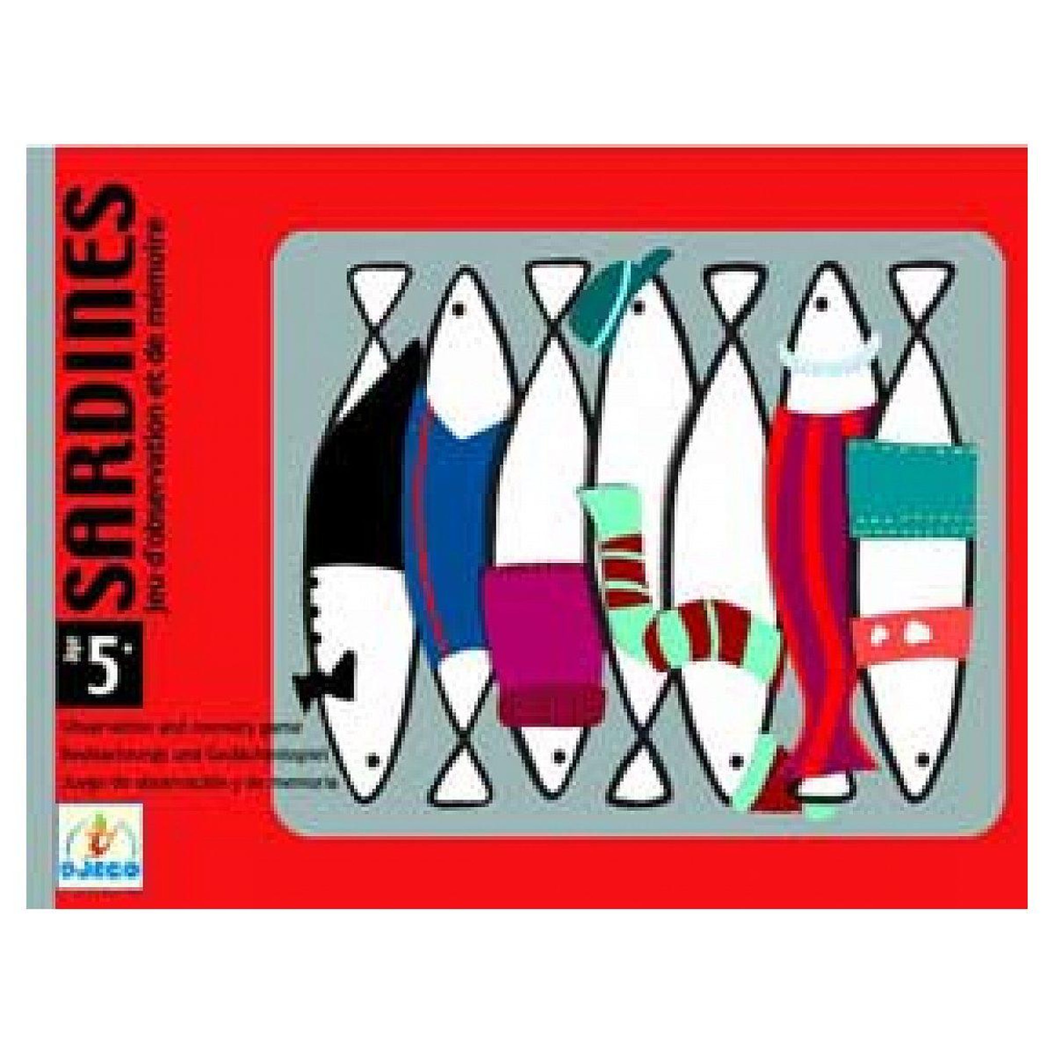 Voir la diapositive 1 : Djeco Sardines le jeux de memoire