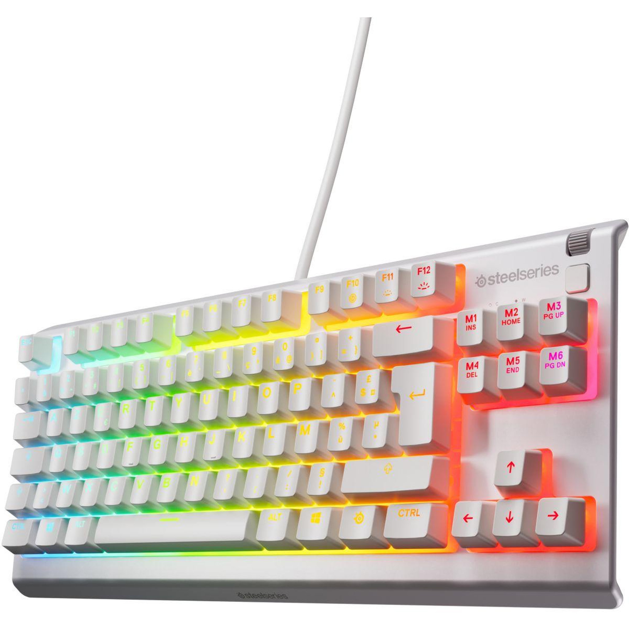 STEEL SERIES Clavier gamer apex 3 tkl blanc