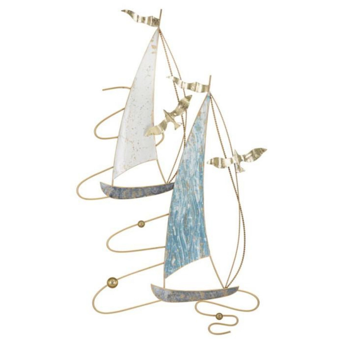 Paris Prix Décoration Murale en Métal  Vela Color  87cm Multicolore