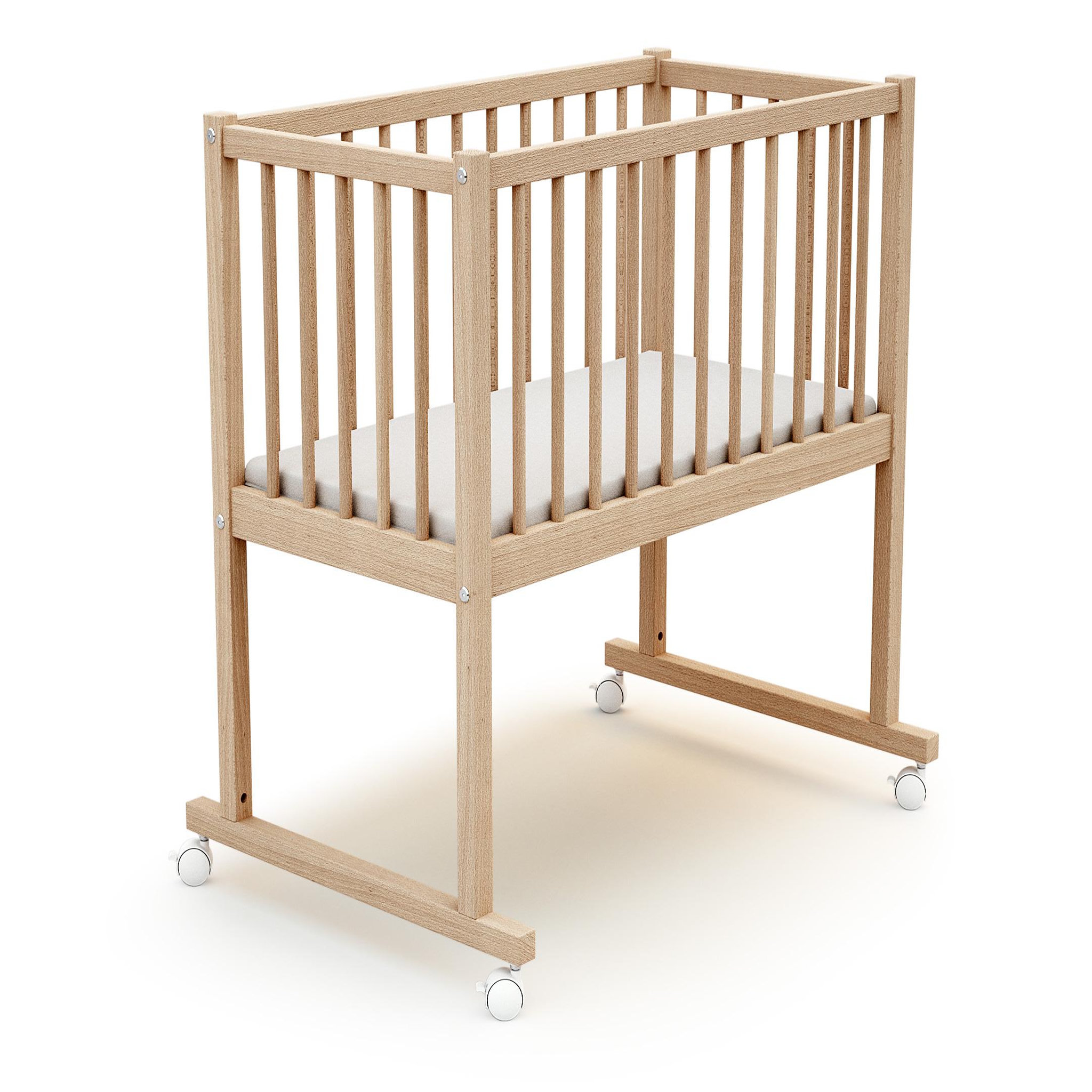 Voir la diapositive 1 : AT4 Berceau ESSENTIEL en bois
