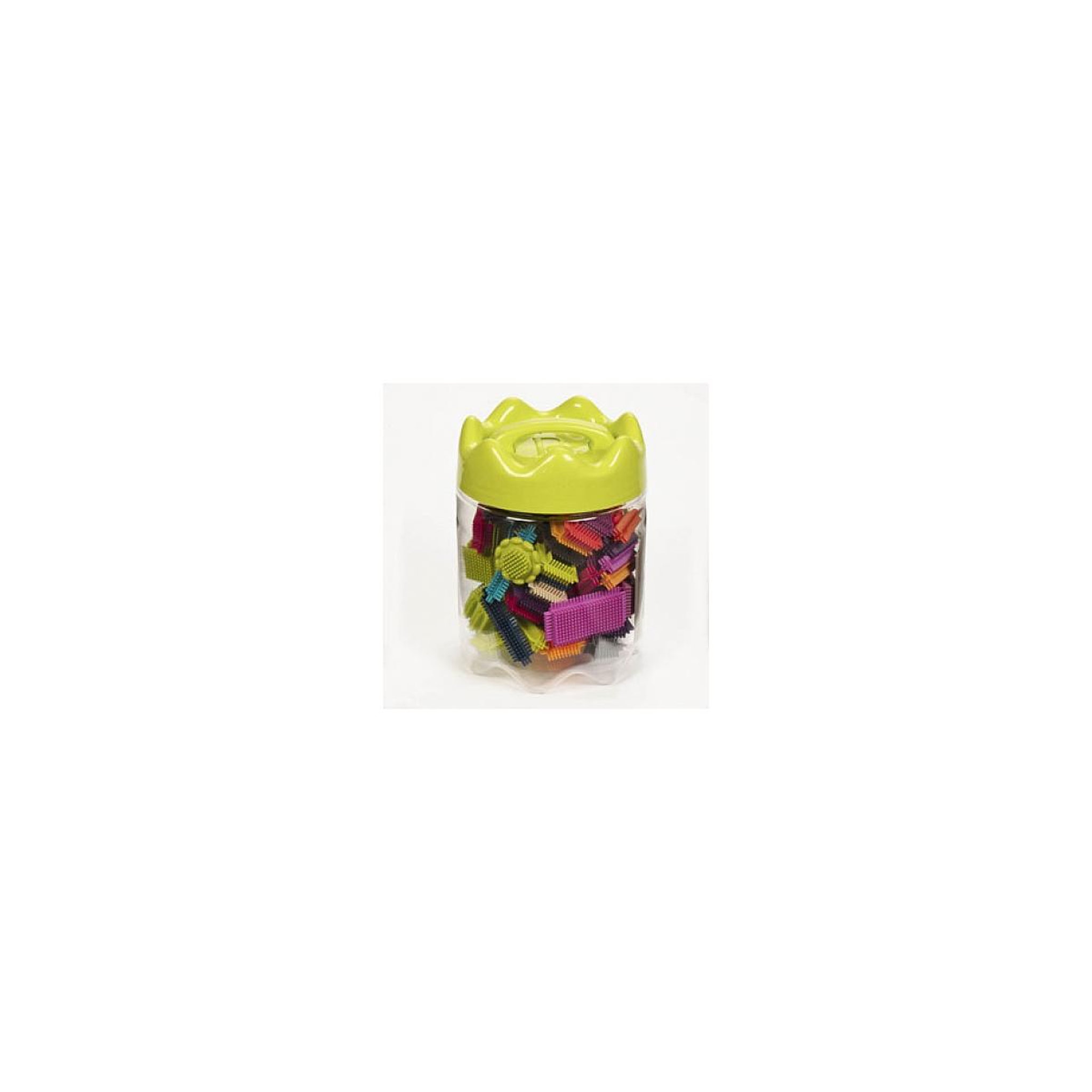 Voir la diapositive 2 : mybtoys Jeu Assemblage Bristle Blocks Stackadoos
