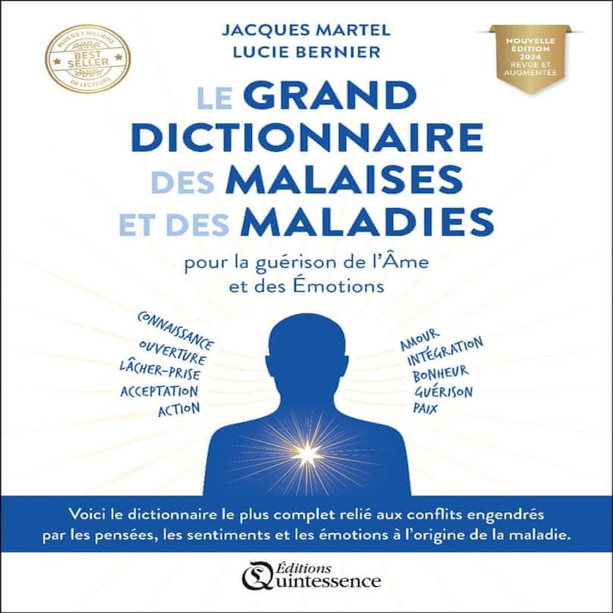 LE GRAND DICTIONNAIRE DES MALAISES ET DES MALADIES. POUR LA GUERISON DE L'AME ET DES EMOTIONS, EDITION 2024, Martel Jacques